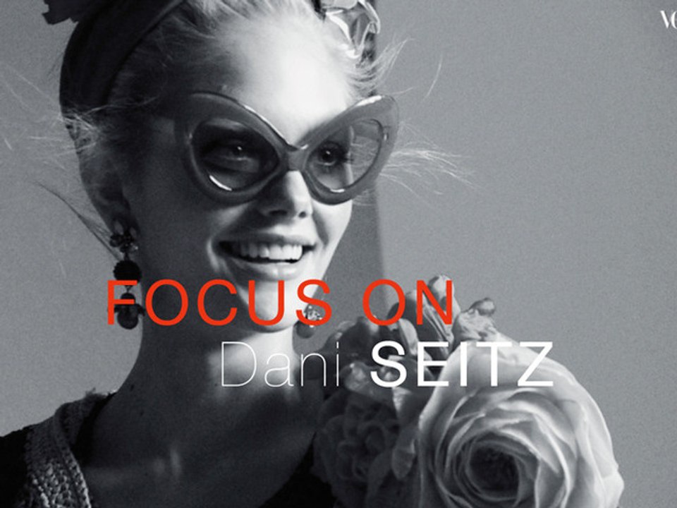 Interview of Dani Seitz on the set for VOGUE by Benjamin Kanarek - MD