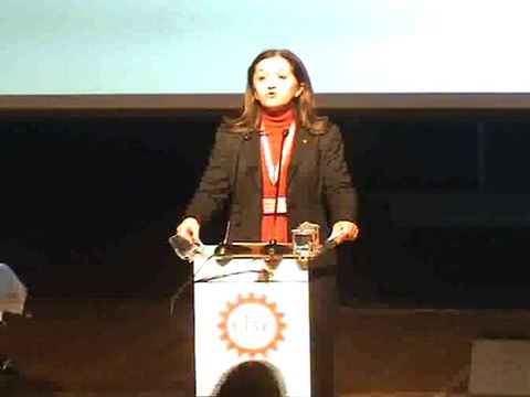 DİSK 14. Genel Kurul'unda Dev Sağlık-İş Genel Başkanı Arzu Çerkezoğlu'nun konuşması-1