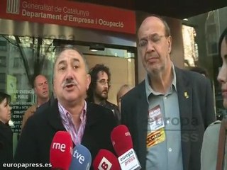 Descargar video: UGT Y CC.OO registran la convocatoria de huelga