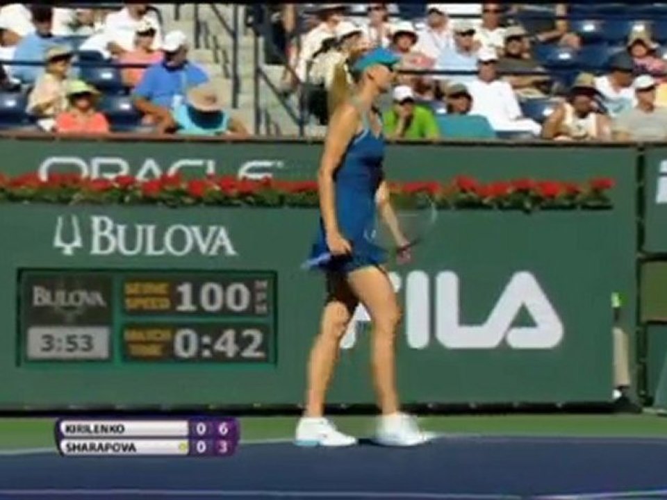 Indian Wells: Scharapowa Siegerin im Russischen Duell