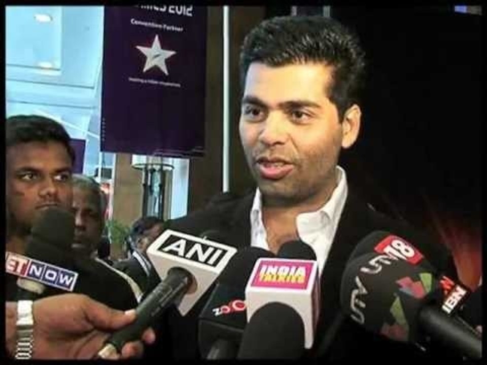 Karan Johar & Sonam Kapoor At 'FICCI Frames 2012' Day 1