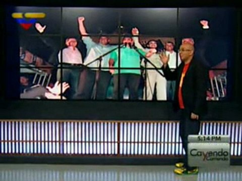 (VIDEO) Cayendo y Corriendo del jueves 15.03.2012 1/2