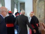 Roma - Incontro del Presidente Napolitano con i nuovi Cardinali italiani (18.02.12)