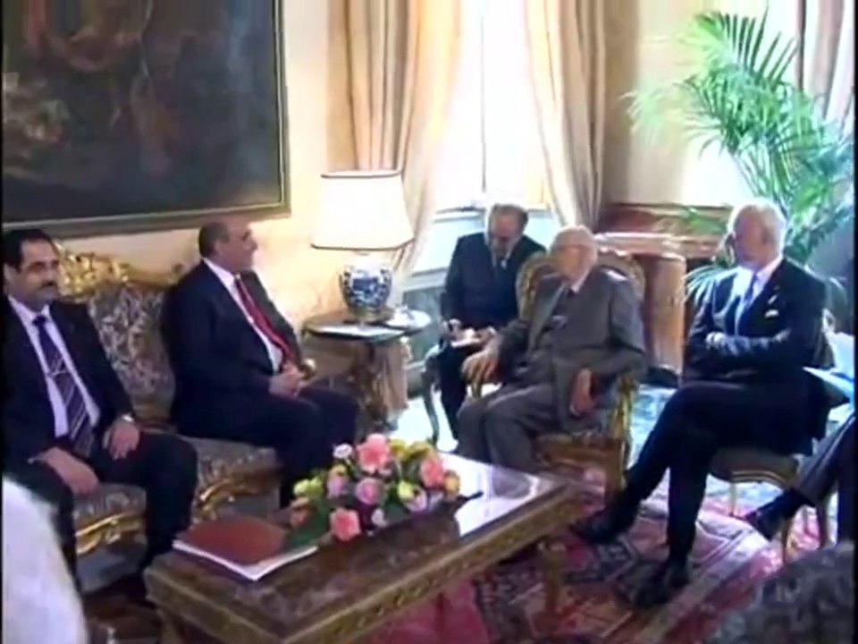 Roma - Incontro del Presidente Napolitano con Hamadi Jebali (15.03.12)