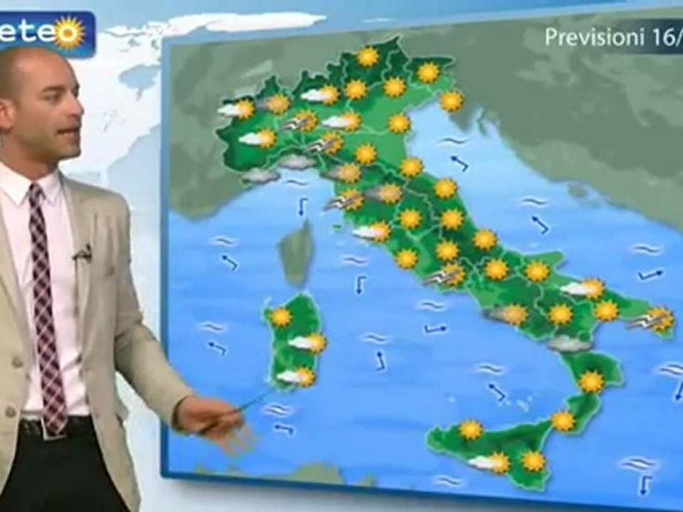 Meteo Italia 16/03/2012 - Previsioni by ilMeteo.it