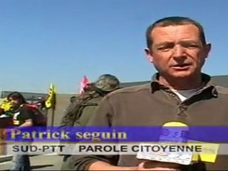 cestas plate-Forme de tri en grève