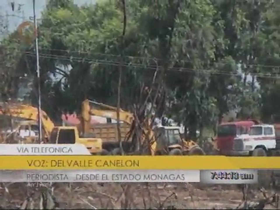 Es probable que hoy empiece el bombeo desde el Guarapiche