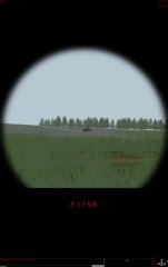 Tir en mouvement sur cible mobile en déplacement inverse qui s'éloigne...