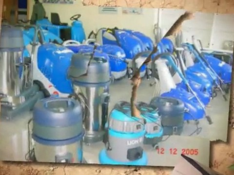 Maquinaria de limpieza industrial