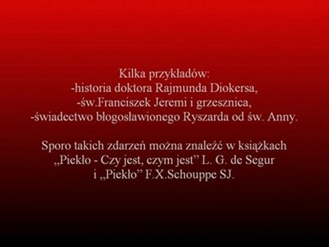 PIEKŁO - Czym jest? Czy jest puste? Co z Bożym miłosierdziem? (+PDF)