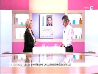 France 5 Le journal de la santé parle de la nouvelle campagne de AIDES