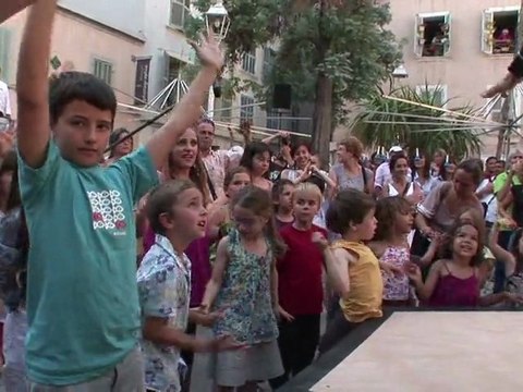 Le concert de public, Pierre Sauvageot - Lieux publics et Cie