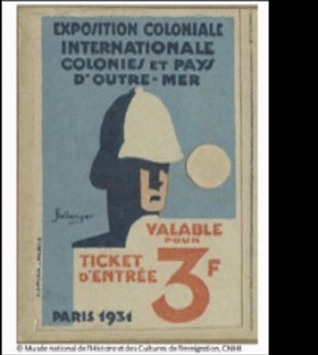 Emission de webradio autour de l'exposition coloniale de 1931