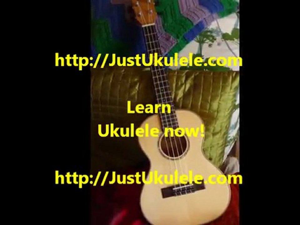 ukulele tutorial someone like you