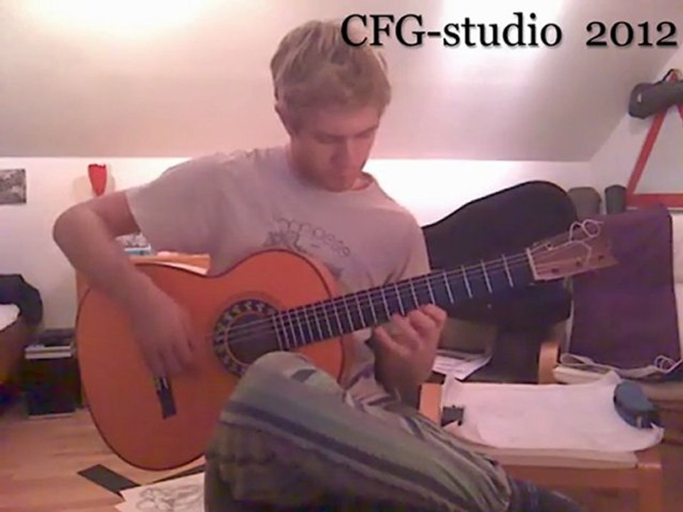 Johannes Blattenberger (Major Scales 105 bpm) CFG studio Malaga / Web-cam Students Works