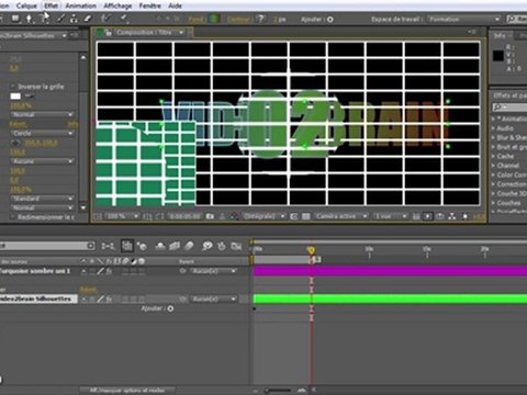 Adobe After Effects CS5.5 : Effets sur un calque de forme