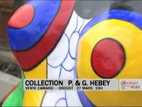 SCULPTURES & TABLEAUX MODERNES PROVENANT DE LA COLLECTION DE PIERRE ET GENEVIÈVE HEBEY