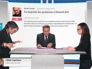 Xavier Bertrand opposé à la suppression des consultations privées à l'hôpital