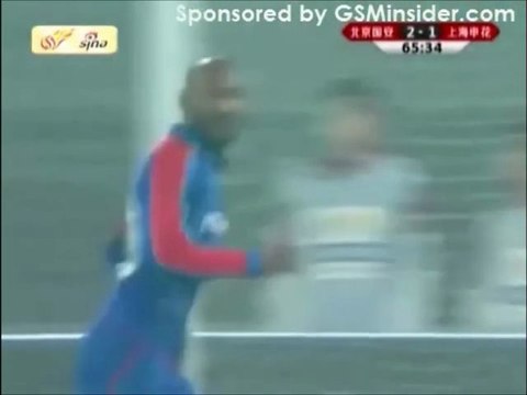Nicolas Anelka marque son premier but en championnat de Chine