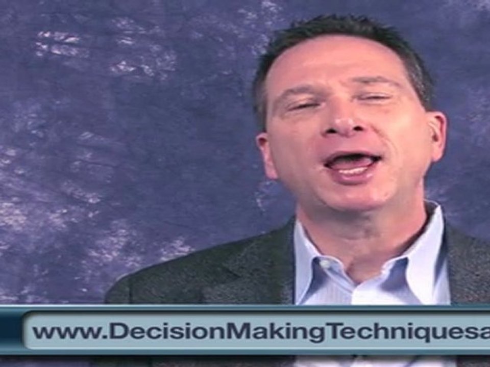 Decision Making Technique #1: Shift Your Perceptions