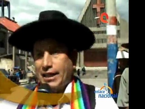 Huaraz Realizan marcha en solidariad con los 17 comuneros procesados por minera Barrick Misquichilca