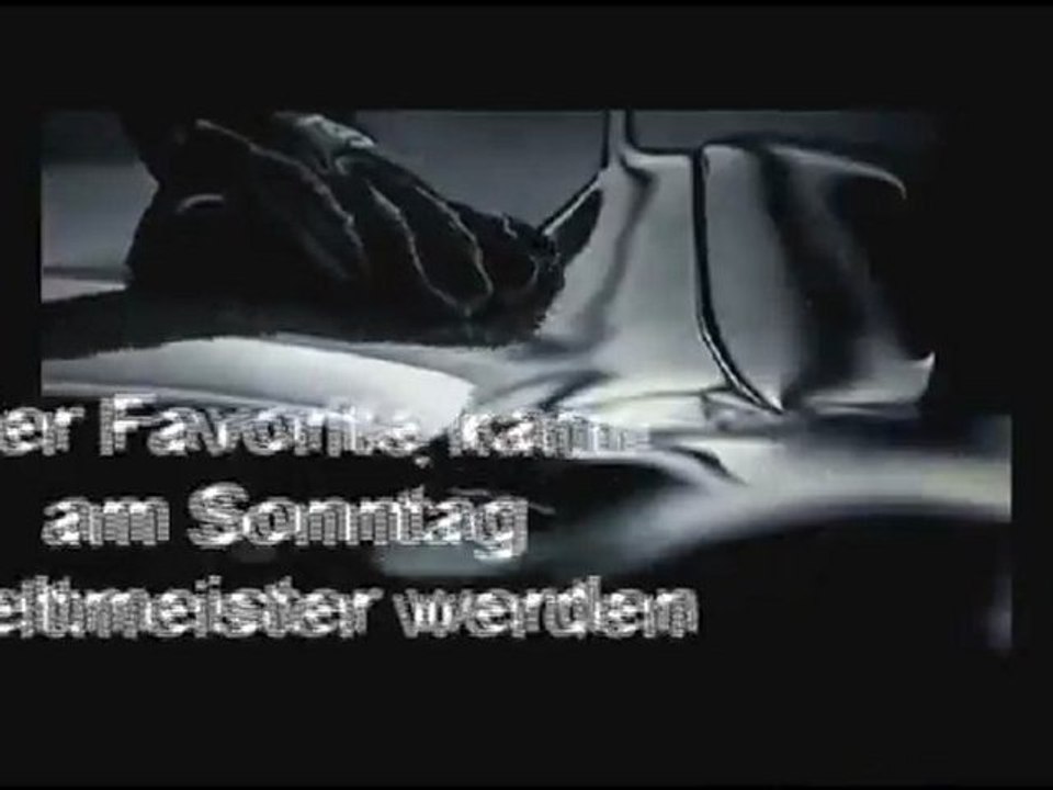 Werbung für das Rennen in Japan