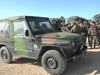 La 1re CIE du 501e RCC s'entraine au CEITO