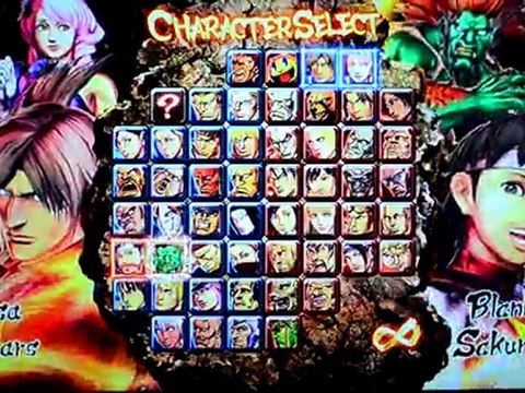 Street Fighter X Tekken tous les personnages !