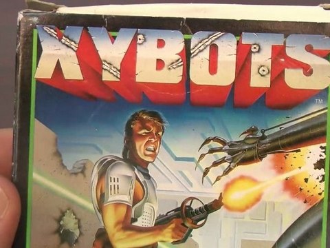 Classic Game Room: XYBOTS review for Atari Lynx
