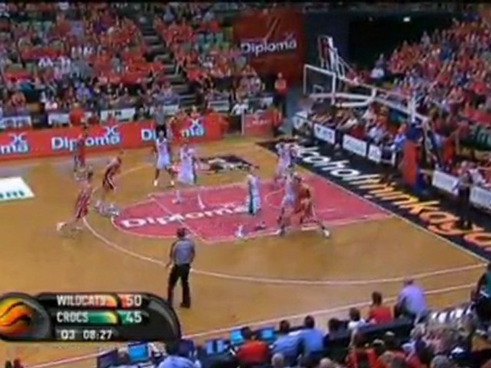 NBL - Perth Wildcats 101-66 Townsville Crocodiles