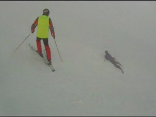 Avoriaz  Les 3 Bonoboss Chute de Virginie