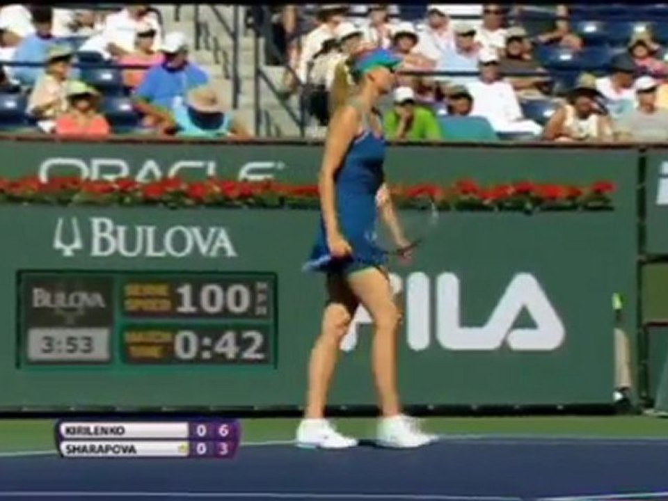 Indian Wells - Scharapowa siegt im Duell