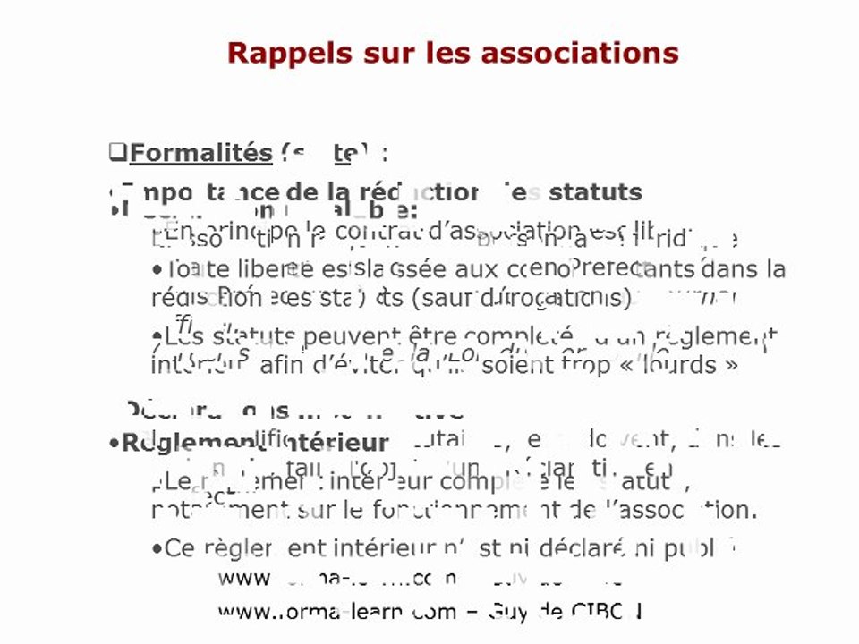 Formation comptabilité pour les associations - www.forma-learn.com