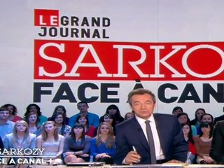 Le JT - Canal + Nicolas SARKOZY du 16 Mars 2012