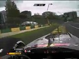 F1 2012 - Mark Webber Helmet Cam at Aus GP FP1