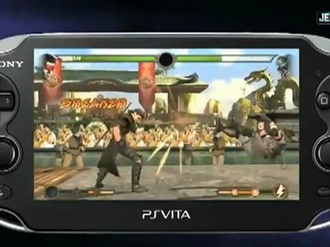 Mortal Kombat PS Vita : tactile trailer