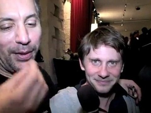 Atmen Kelif, Christophe Meynet & vincent Lacoste (ITW Théâtre de Nîmes)