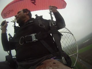 paramoteur à St Georges de Montaigu