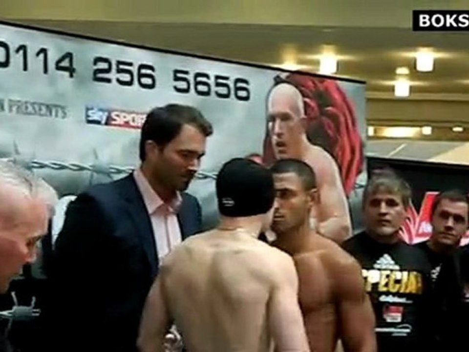 Kell Brook - Matthew Hatton: Weigh-in