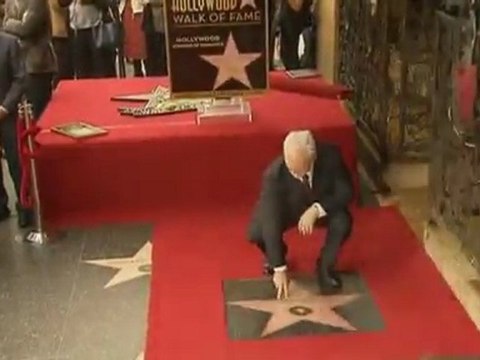 Malcolm McDowell gets Hollywood star