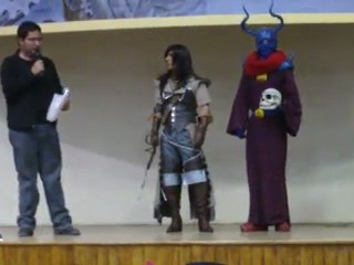 Premiación  - Concurso Cosplay Varonil - ACME 4 - 10 y 12 de Marzo 2012