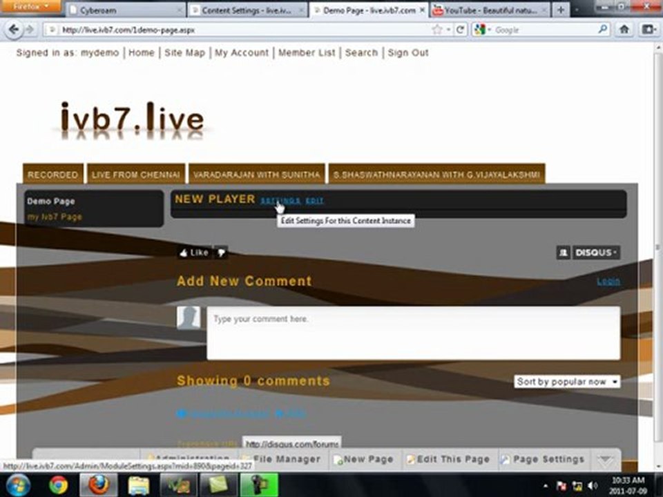 webcasting