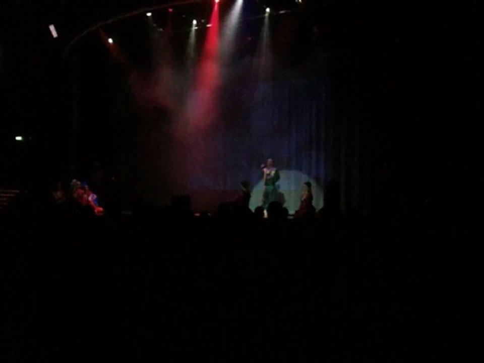 spectacle enfant chanson Aladin MSC Splendida février 2012