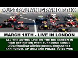 watch FIA Formula 1 live streaming on 17th March 2012