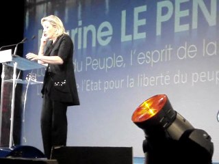 meeting marine le pen