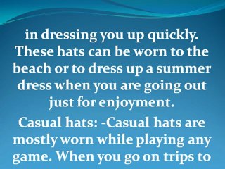 Women’s dress hats – one of the highly demanded accessories