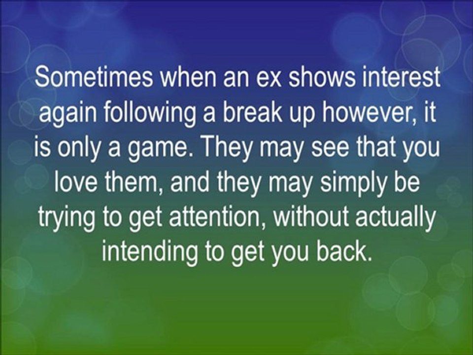 ★BEST Advice - How To Tell If My Ex Want To Get Back ...