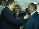 Chavez torna in Venezuela dopo operazione per tumore