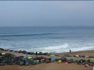Samedi  17  Mars  surf report vidéo enregistré à 12h00