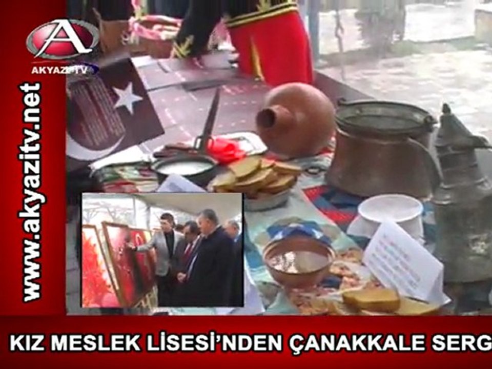 KIZ MESLEK LİSESİ'NDEN ÇANAKKALE SERGİSİ